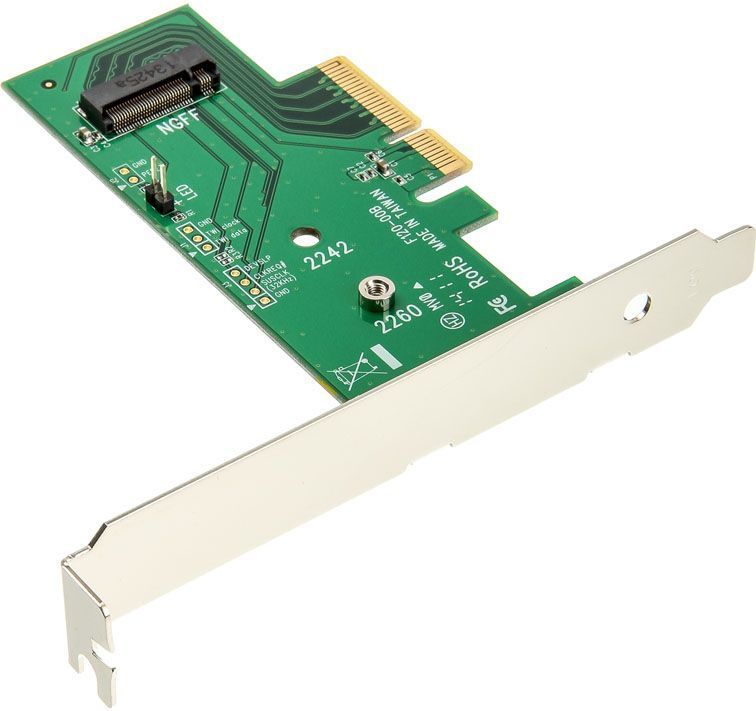 Delock - 89370 - PCI Express x4-kaart - Intern NVMe M.2 - Low Profile Form Factor