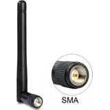 WLAN WiFi 5 2.4/5 GHz antenne - omnidirectioneel - SMA (m) - 2 dBi / zwart