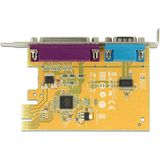 DeLOCK - 89446 - Interfacekaart - PCIe - Parallel, Serie - Chipset SUN2410