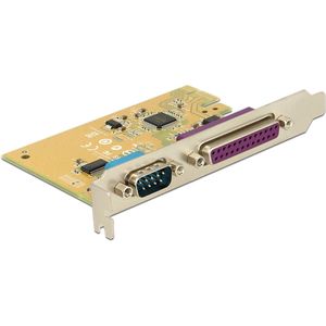 DeLOCK - 89446 - Interfacekaart - PCIe - Parallel, Serie - Chipset SUN2410