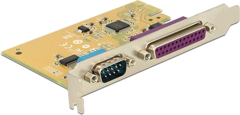 DeLOCK - 89446 - Interfacekaart - PCIe - Parallel, Serie - Chipset SUN2410