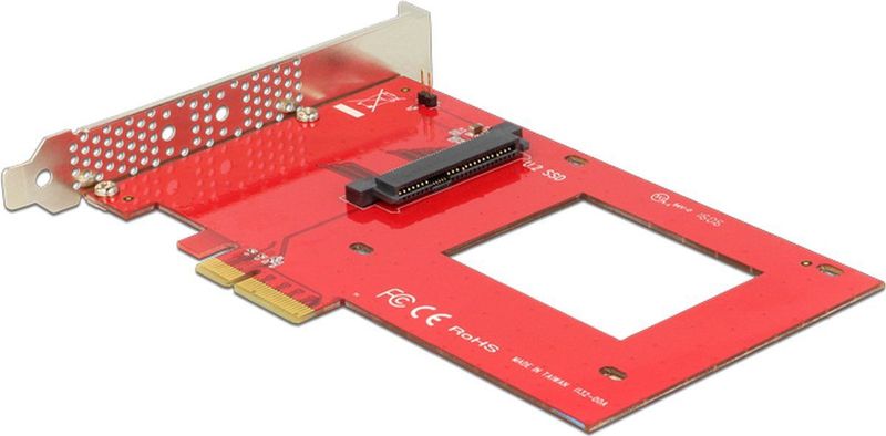 Delock - PCI Express Kaart - U.2 Aansluiting - Voor NVMe SSD