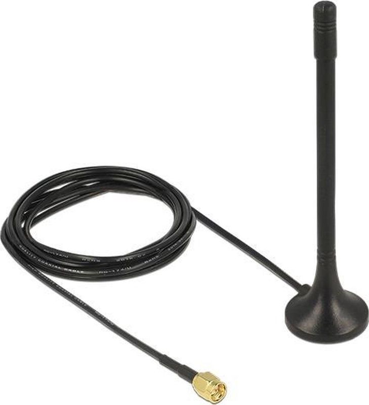 DeLOCK - ISM 433 MHz - Antenne - 2 dB - Binnen - 12,1 cm