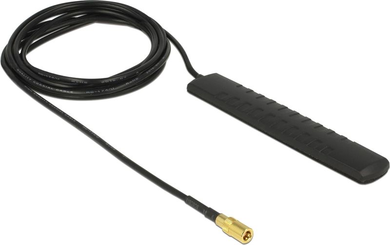 Delock DAB+DVB-T2 Antenne SMB St 20 dBi aktiv