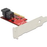 Delock - 89535 - PCI Express x4-kaart - 1 x interne SFF-8643 NVMe - Low Profile