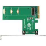 Delock - PCI Express x4-controller - Liggend Formaat - Storage Controller