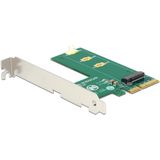 Delock - PCI Express x4-controller - Liggend Formaat - Storage Controller