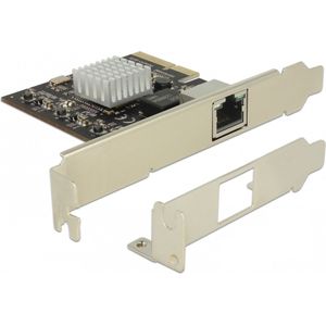 Delock - TN4010 - PCI Express Kaart - 10 Gigabit LAN - Ondersteunt 9K Jumbo Frames, VLAN en Link Aggregation