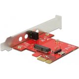 Delock - PCI Express Card - Low Profile Form Factor - 1 x Internal M.2 Key E Slot