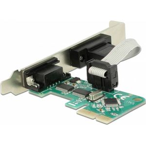 Delock PCI Express Karte > 2 x Seriell RS-232 - Delock