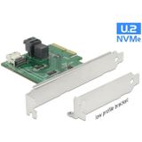 Delock - PCI Express Kaart - Storage Controller - SFF-8654 en SFF-8643 Aansluitingen
