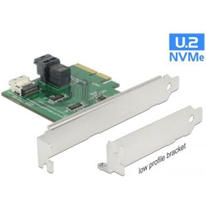 Delock - PCI Express Kaart - Storage Controller - SFF-8654 en SFF-8643 Aansluitingen