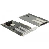 Delock - PCI-Ex16-controller - NVMe ondersteuning - Storage controller