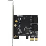 Delock - 90010 - PCI Express Kaart - Low Profile - 4 x SATA 6 Gb/s
