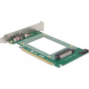 Delock PCI Express x16 kaart naar 1 x interne U.2 NVMe SFF-8639, Storage controller