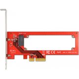 Delock - PCI Express x4 Kaart - Low Profile Form Factor - 1 x EDSFF E1.S Slot