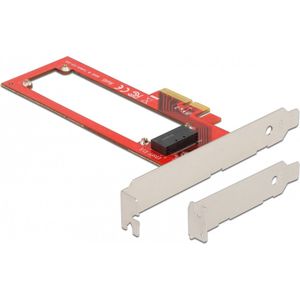 Delock - PCI Express x4 Kaart - Low Profile Form Factor - 1 x EDSFF E1.S Slot