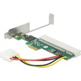 Delock - Riser Kaart - PCI Express x1 naar 1 x PCI 32 bit 5 V Slot - Accessoires voor Moederborden