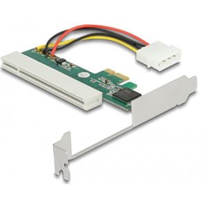 Delock - Riser Kaart - PCI Express x1 naar 1 x PCI 32 bit 5 V Slot - Accessoires voor Moederborden
