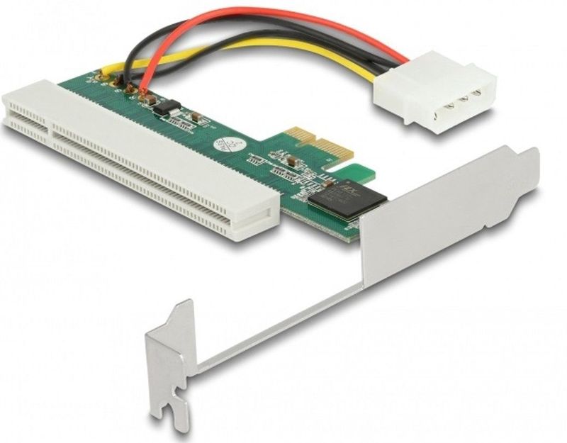Delock - Riser Kaart - PCI Express x1 naar 1 x PCI 32 bit 5 V Slot - Accessoires voor Moederborden