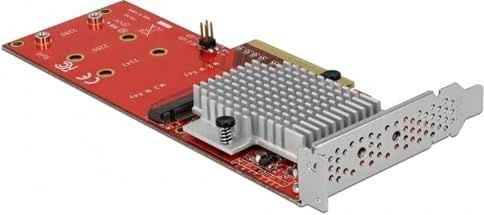 Delock - M.2 PCIe Kaart - Uitbreiding voor Gaming en Servers - Twee Slots