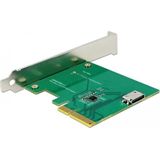 DeLOCK - PCI Express Laag Profiel Controlekaart - Opslagcontroller - PCIe 3.0 x4