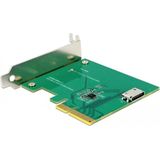DeLOCK - PCI Express Laag Profiel Controlekaart - Opslagcontroller - PCIe 3.0 x4