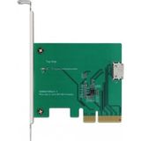 DeLOCK - PCI Express Laag Profiel Controlekaart - Opslagcontroller - PCIe 3.0 x4