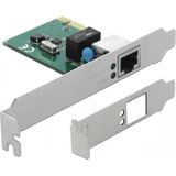DeLOCK - RTL8111 - Gigabit LAN PCI-Express Kaart - Geen - 1x RJ45, CAT6, Low Profile Bracket