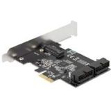 Delock 90387 PCI Express x1-kaart naar 2 x interne USB 3.0-pins header