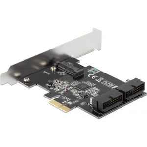 Delock PCI Express Card to 2 x internal USB 3.0 Pin Heade