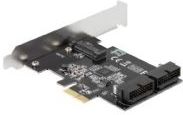 Delock - 90387 - PCI Express x1-kaart - 2 x Interne USB 3.0-pins Header