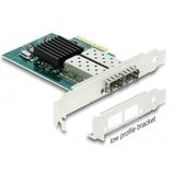 Delock - PCI Express Netwerkkaart - 2 x SFP-sleuf - 1 Gbps - Low Profile