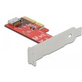 Delock - PCI Express x4 Kaart - Low Profile Form Factor - 1 x interne OCuLink SFF-8612