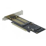 Delock - Host Bus Adapter PCI-Ex16v4 - M.2 Key-B, M.2 Key-M, mSATA - Storage Controller