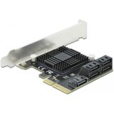 Delock 5 Port SATA PCI Express x4 Karte