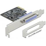 Delock - PCI Express kaart 90500 - Controlekaart - 1x Parallel DB 25