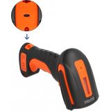 Delock - 90507 - Barcodescanner - Zwart - Draadloos via Bluetooth, USB of 2,4 GHz