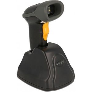 Delock 2,4 GHz Barcode Scanner 1D en 2D met Laadstation