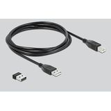 Delock - 90562 - Barcodescanner - Zwart - Draadloos via Bluetooth of USB, 1D en 2D ondersteuning