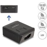 Delock - Draagbare Barcode Scanner - Zwart - 1D en 2D - Bluetooth en 2.4 GHz