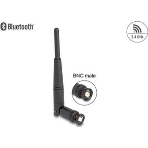 Delock WiFi 2,4 GHz Antenne BNC Stecker 2 dBi 14,5 cm omnidi (WiFi), Netwerkantenne