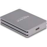 Delock - USB Type-C - Geheugenkaartlezer - Grijs - Voor CFexpress Type A-geheugenkaarten