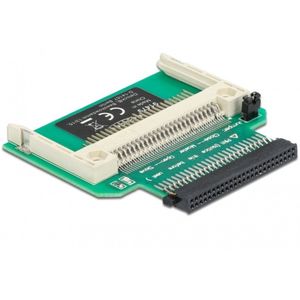 Delock Converter 1.8" IDE > Compact Flash kaart, Geheugenkaartlezer, Groen