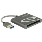 DeLOCK - USB Cardreader - Zwart - 1 Kaartsleuf - USB3.0, Geschikt voor CFast