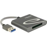 DeLOCK - USB Cardreader - USB-A - 1 Kaartsleuf - Geschikt voor XQD - USB3.0