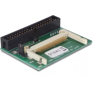 Delock 91645 IDE naar CF adapter (40-polig), Geheugenkaartlezer