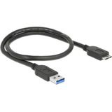 Delock - 91686 - SuperSpeed USB Kaartlezer - Zwart - Aluminium