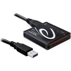 DeLOCK - USB Cardreader All-in-One - Zwart - USB3.0