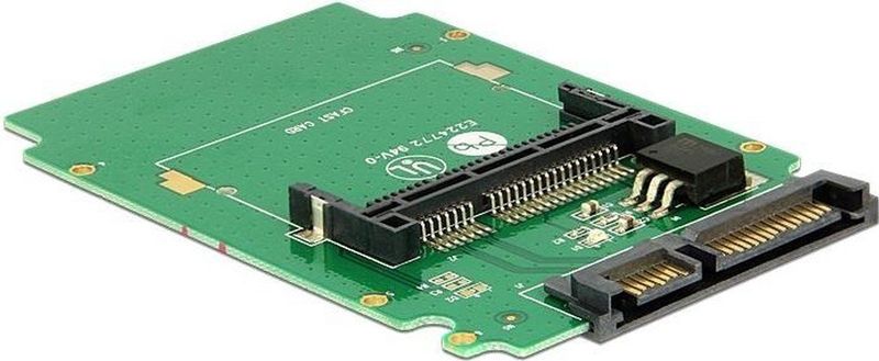 Delock - Kaartlezer - SATA > CFast - Zwart - Geheugenkaartlezer